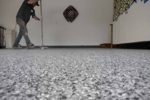 polyurea concreate floor coating